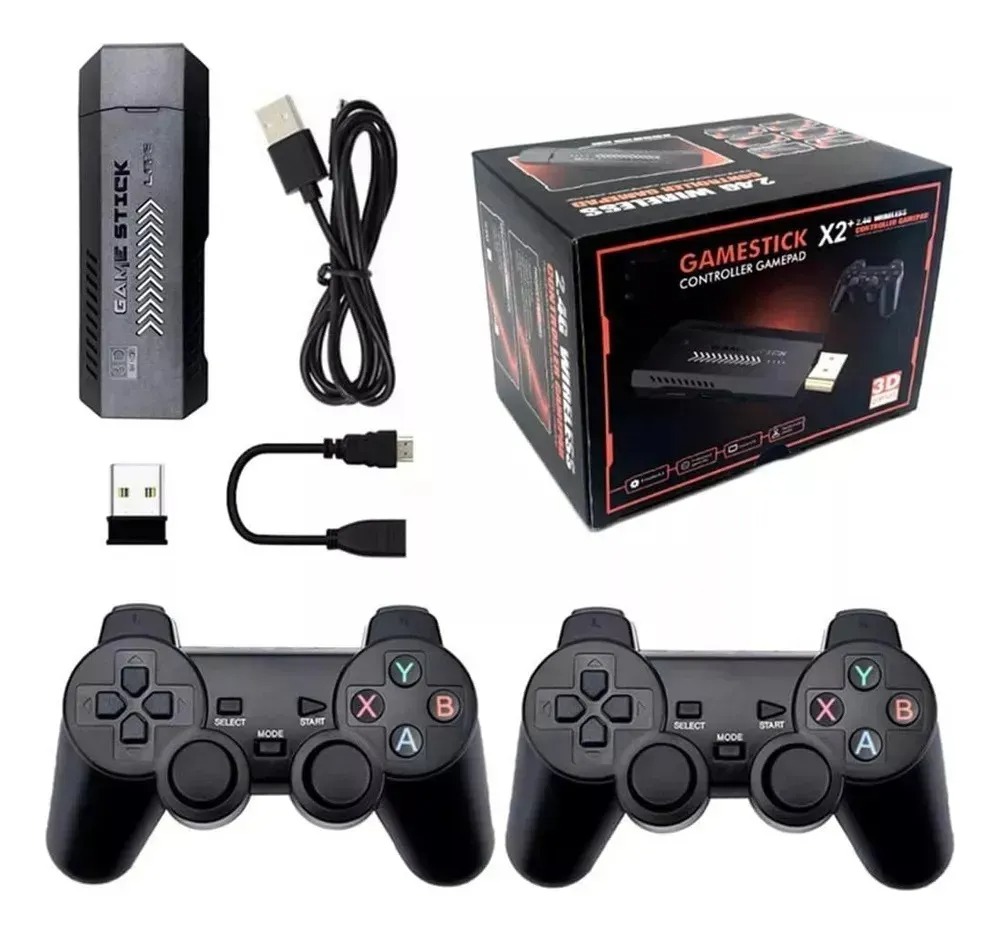 GAMESTICK  ROJA X2  CONTROLES